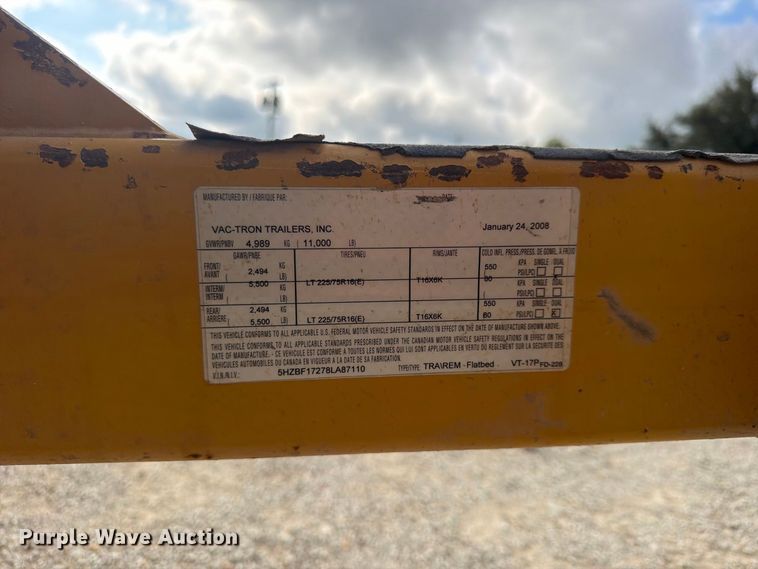 image for item FU4707 2008 Vermeer PMD 350 DT vacuum excavator