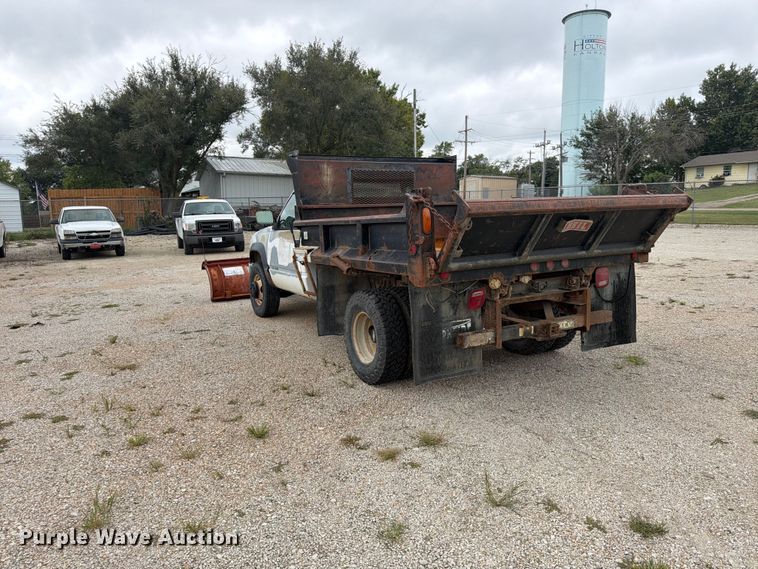 image for item FU4710 1998 Chevrolet K3500 dump bed pickup truck