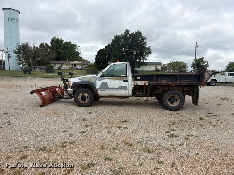 image for item FU4710 1998 Chevrolet K3500 dump bed pickup truck