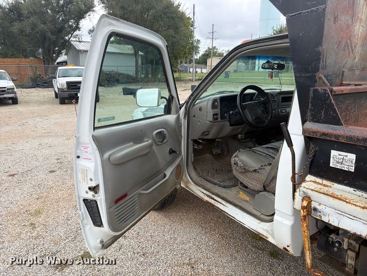 image for item FU4710 1998 Chevrolet K3500 dump bed pickup truck