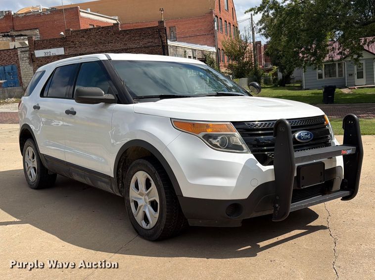 image for item FU4716 2015 Ford Explorer Police Interceptor SUV