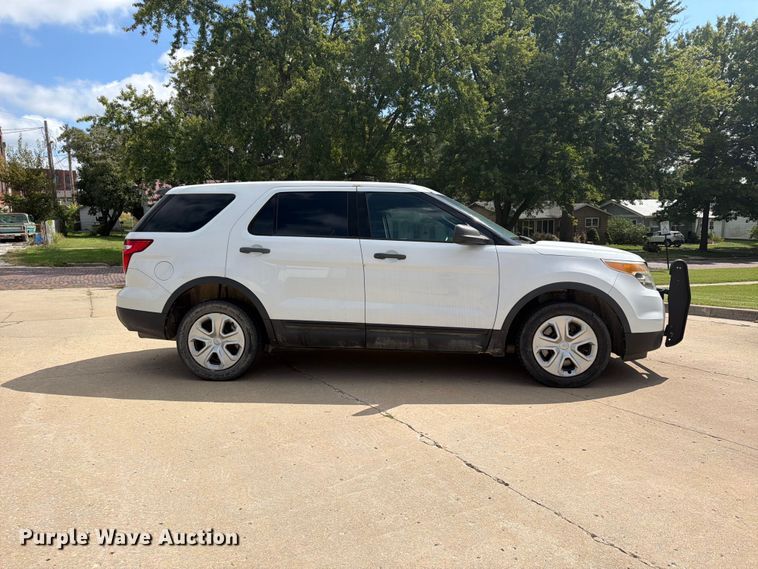 image for item FU4716 2015 Ford Explorer Police Interceptor SUV