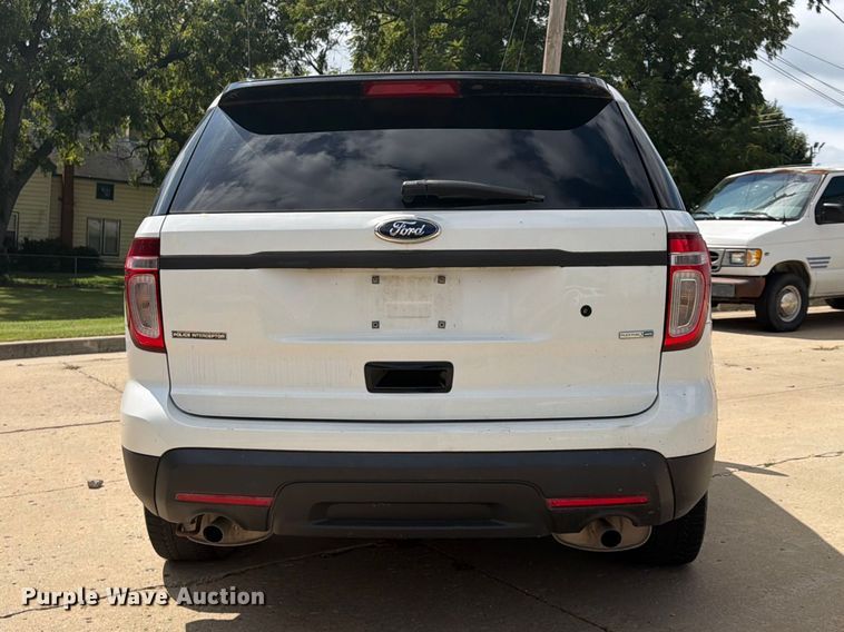 image for item FU4716 2015 Ford Explorer Police Interceptor SUV