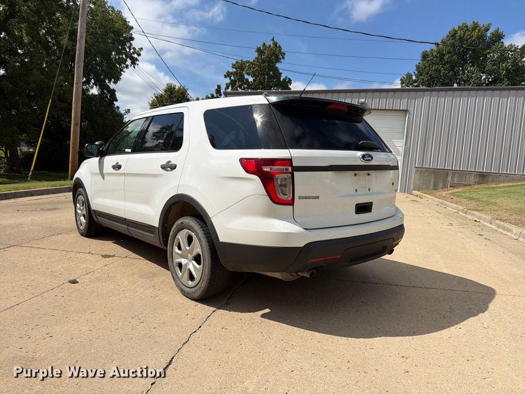image for item FU4716 2015 Ford Explorer Police Interceptor SUV
