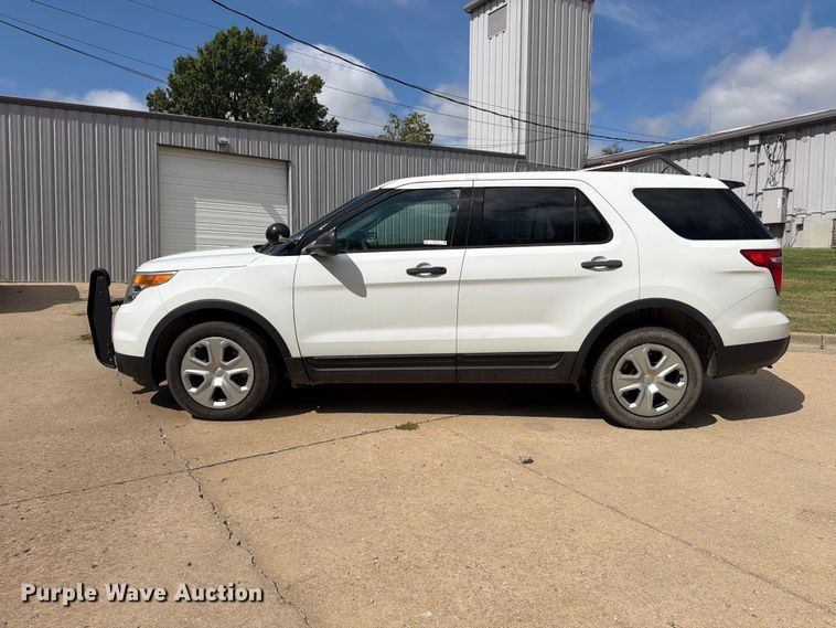 image for item FU4716 2015 Ford Explorer Police Interceptor SUV