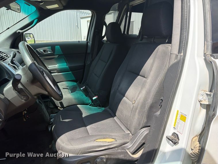 image for item FU4716 2015 Ford Explorer Police Interceptor SUV