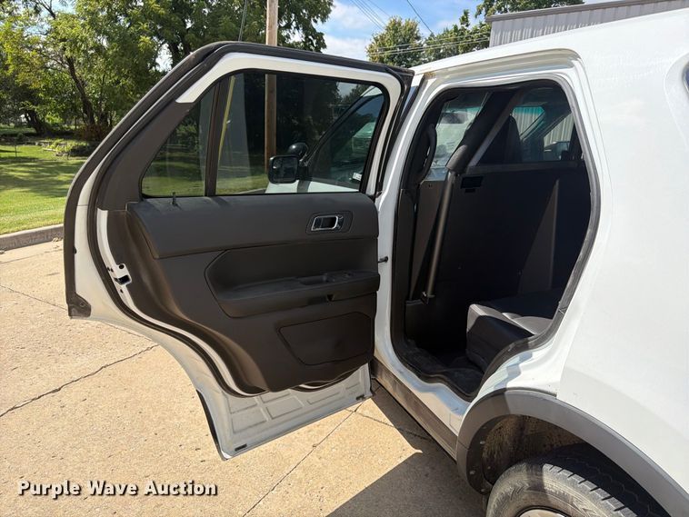 image for item FU4716 2015 Ford Explorer Police Interceptor SUV