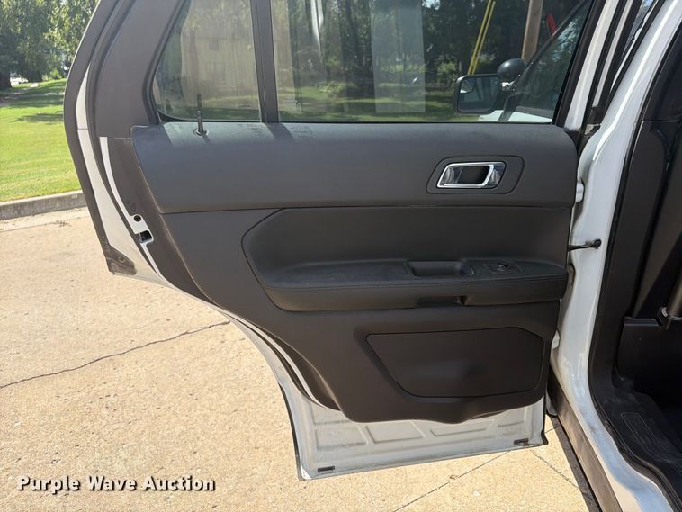image for item FU4716 2015 Ford Explorer Police Interceptor SUV