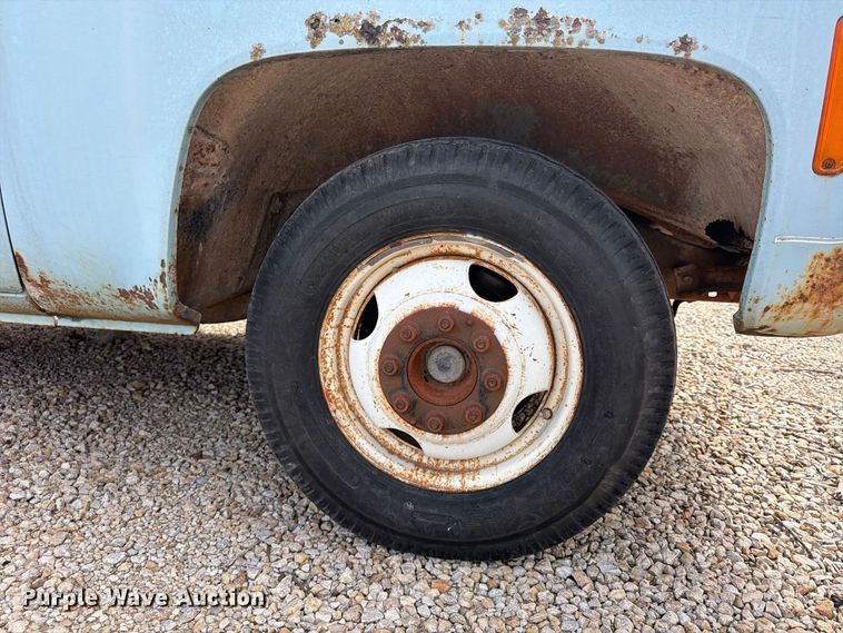 image for item FU4718 1974 Chevrolet C30 dump bed pickup truck