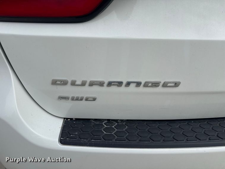 image for item ND9549 2017 Dodge Durango SSV SUV