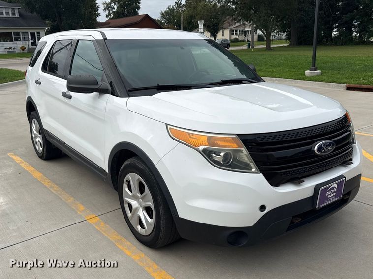 image for item ND9550 2014 Ford Explorer Police Interceptor SUV