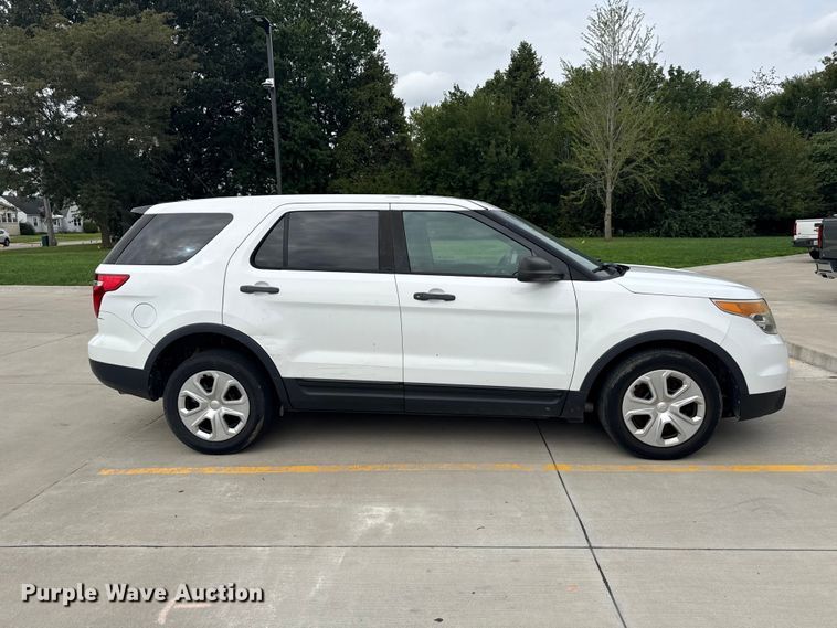 image for item ND9550 2014 Ford Explorer Police Interceptor SUV