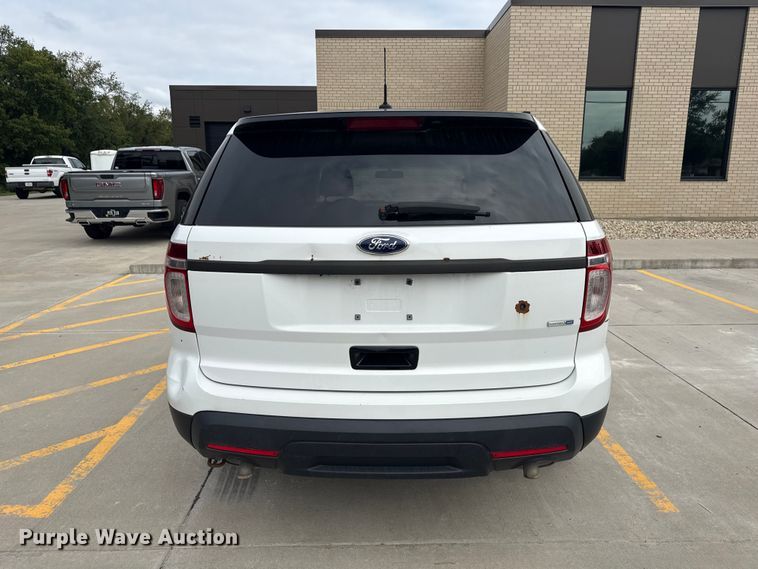 image for item ND9550 2014 Ford Explorer Police Interceptor SUV