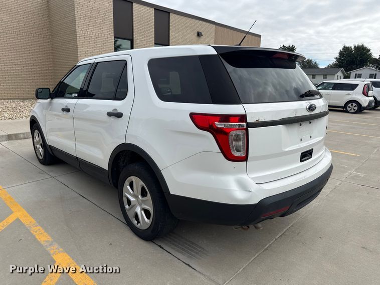 image for item ND9550 2014 Ford Explorer Police Interceptor SUV