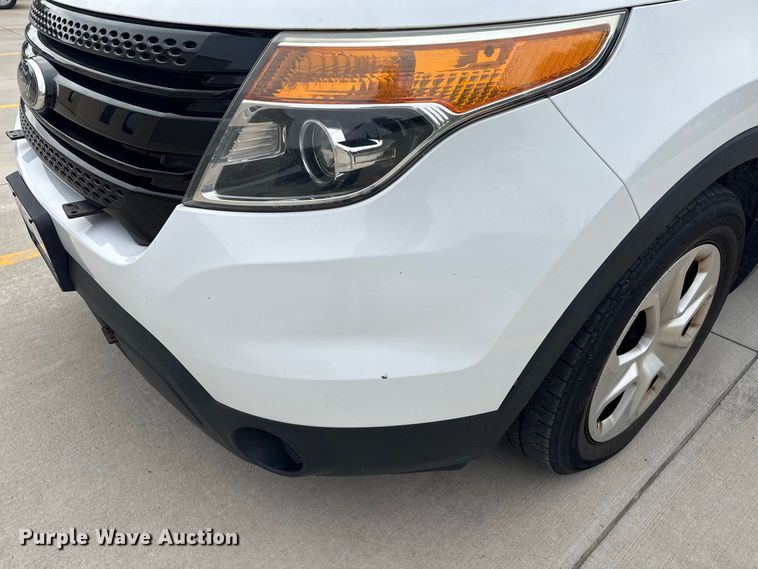 image for item ND9550 2014 Ford Explorer Police Interceptor SUV