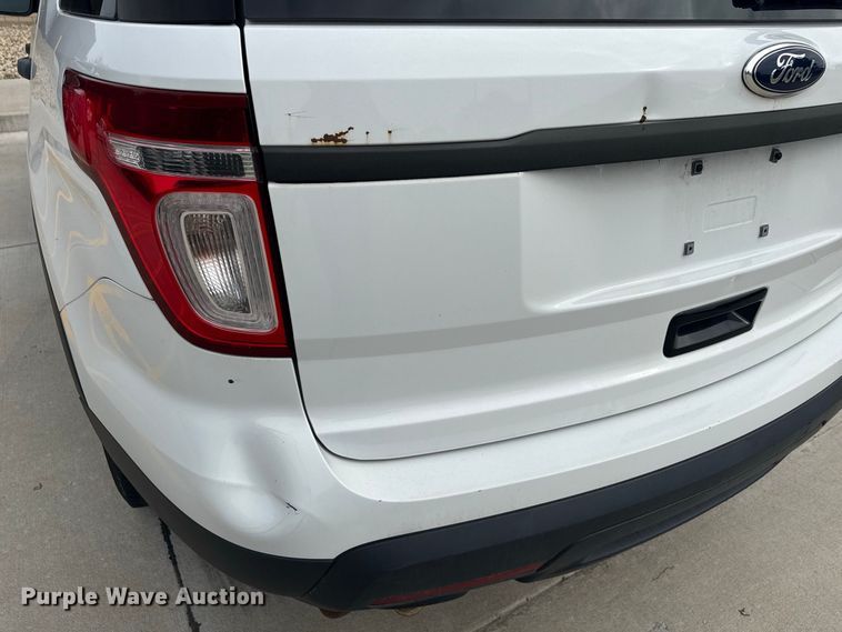 image for item ND9550 2014 Ford Explorer Police Interceptor SUV
