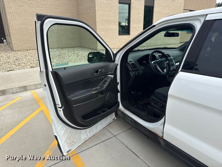 image for item ND9550 2014 Ford Explorer Police Interceptor SUV