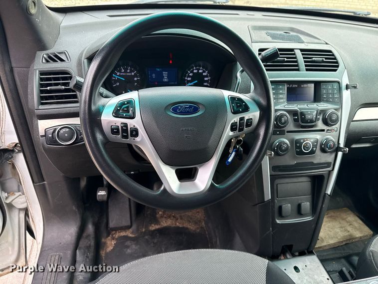 image for item ND9550 2014 Ford Explorer Police Interceptor SUV