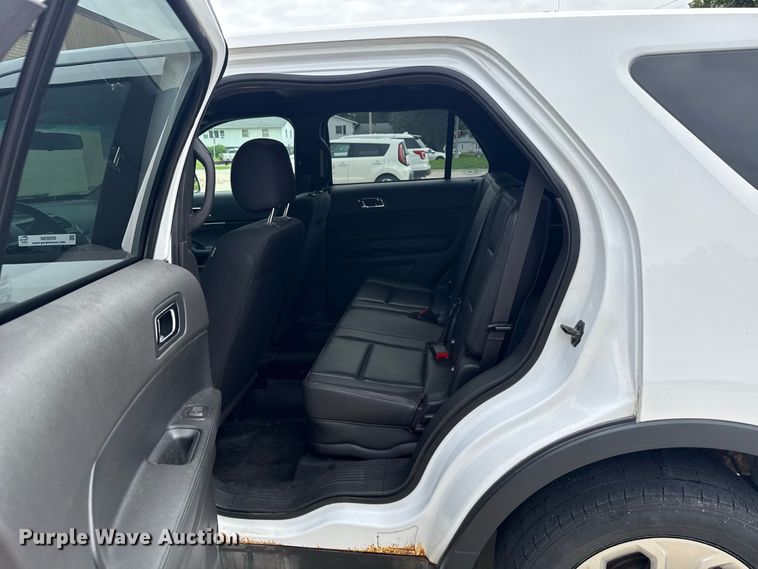 image for item ND9550 2014 Ford Explorer Police Interceptor SUV