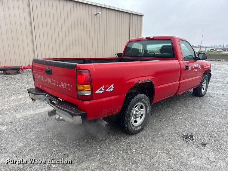image for item ND9553 2000 Chevrolet Silverado 1500 pickup truck
