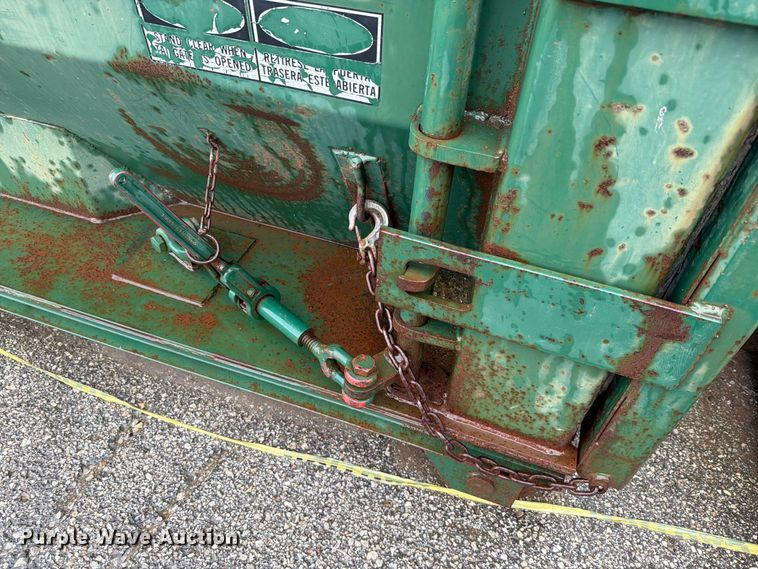image for item NF9675 2008 TWC SLB15 roll-off dumpster