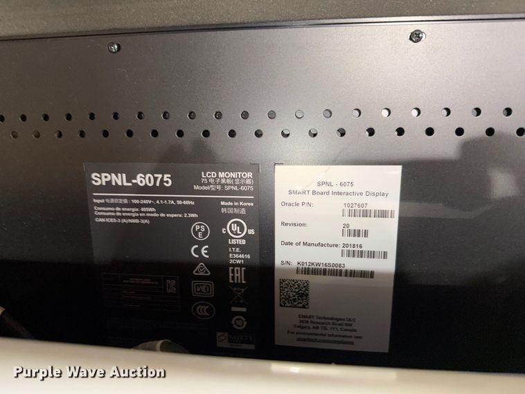 image for item NF9683 (11) Smart board TVs