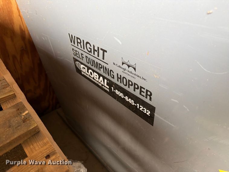 image for item NF9687 Wright Self Dumping Hopper 