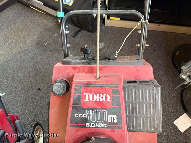 image for item NF9747 (3) Toro CCR 3000 GTS snow blower
