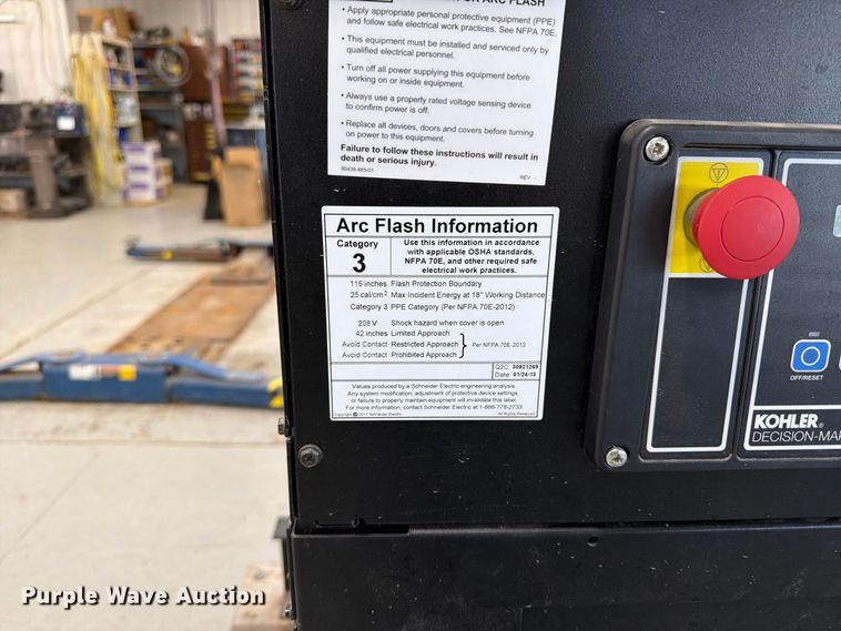 image for item OE9743 Kohler 60 generator
