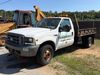 1999 Ford F350 flatbed pickup truck