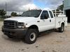 2002 Ford F350 Ext. Cab utility bed pickup truck