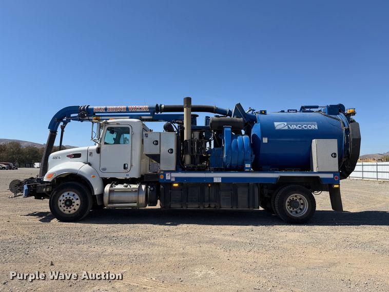 image for item YA4794 2017 Peterbilt 348 sewer jetter truck