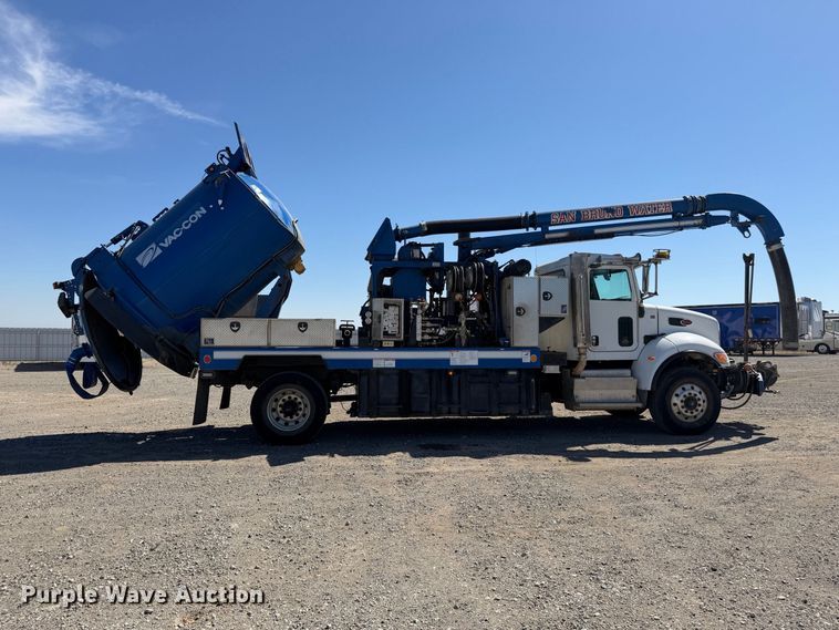 image for item YA4794 2017 Peterbilt 348 sewer jetter truck