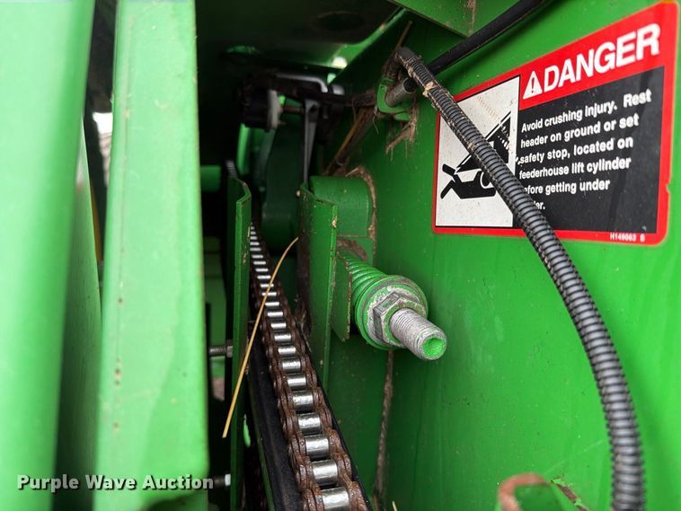 image for item DV8675 2011 John Deere 9770 STS combine