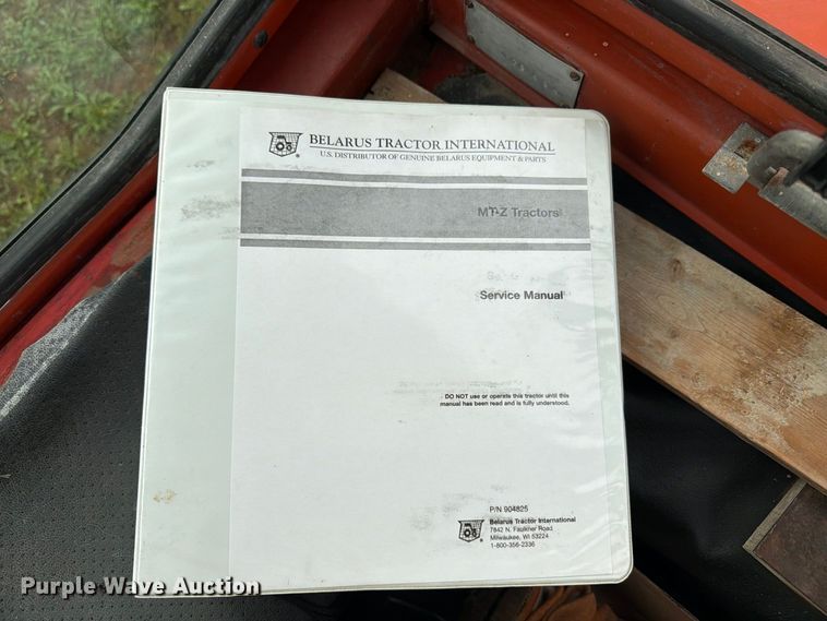 image for item EI7752 1989 Belarus 822 MFWD tractor