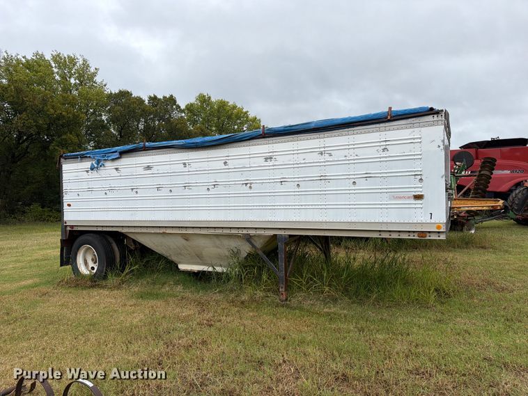 image for item EP7862 1974 American grain trailer