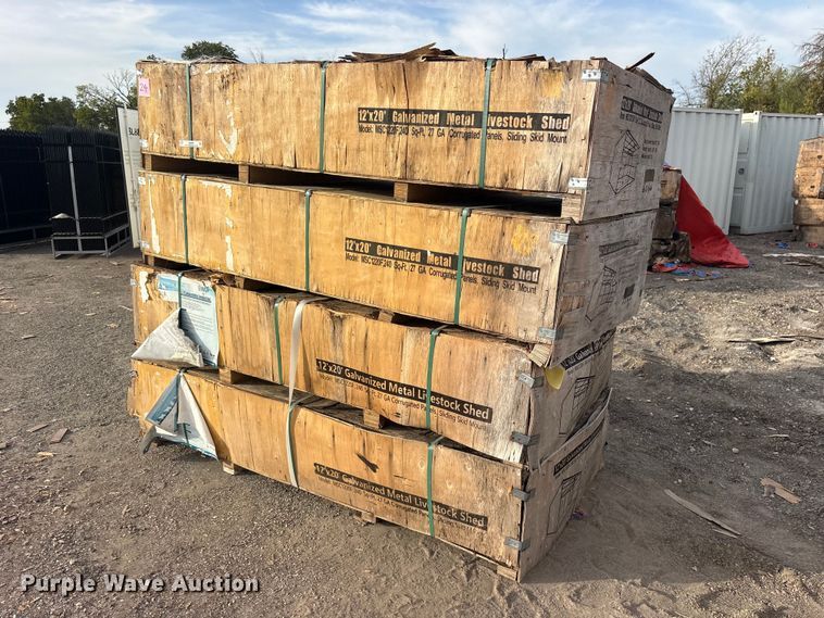 image for item ES8028 (4) 2024 Pioneer Valley MSC1220F livestock sheds