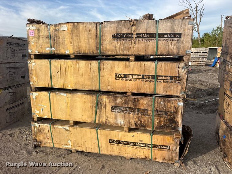 image for item ES8029 (4) 2024 Pioneer Valley MSC1220F livestock sheds