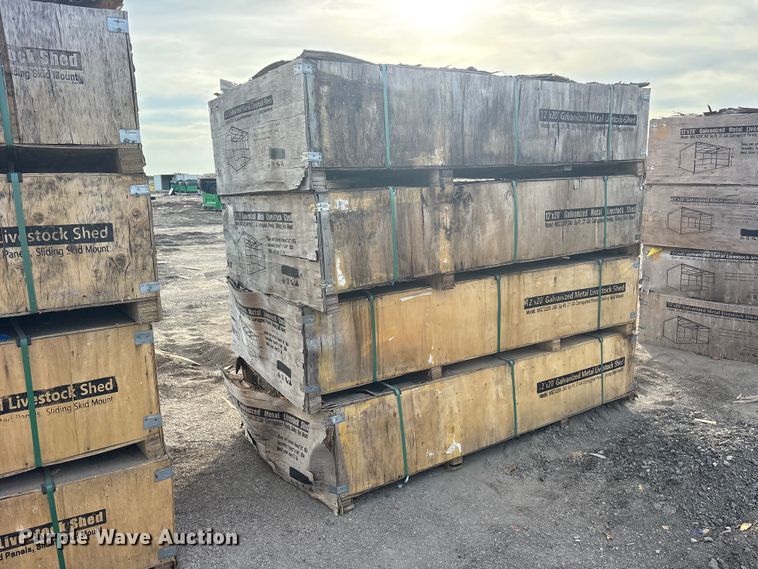 image for item ES8029 (4) 2024 Pioneer Valley MSC1220F livestock sheds