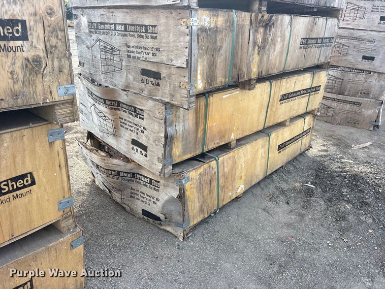 image for item ES8029 (4) 2024 Pioneer Valley MSC1220F livestock sheds