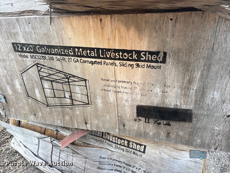 image for item ES8030 (4) 2024 Pioneer Valley MSC1220F livestock sheds