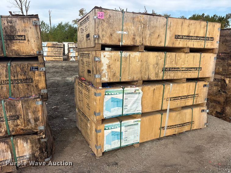 image for item ES8032 (4) 2024 Pioneer Valley MSC1220F livestock sheds