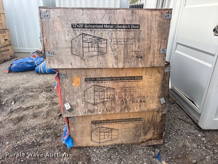 image for item ES8038 (3) 2024 Pioneer Valley MSC1220F livestock sheds