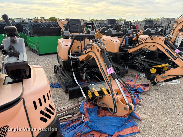 image for item EU1554 2024 Erie Industries EM15 mini excavator