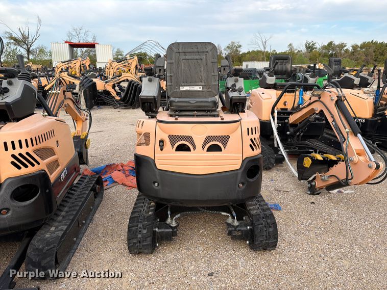 image for item EU1554 2024 Erie Industries EM15 mini excavator