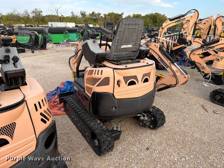 image for item EU1554 2024 Erie Industries EM15 mini excavator