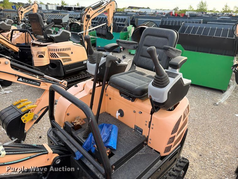 image for item EU1554 2024 Erie Industries EM15 mini excavator