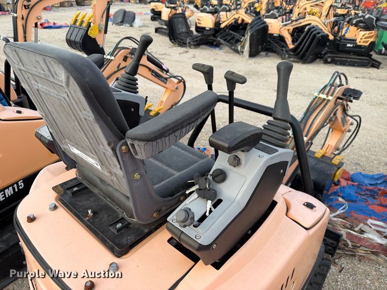 image for item EU1554 2024 Erie Industries EM15 mini excavator