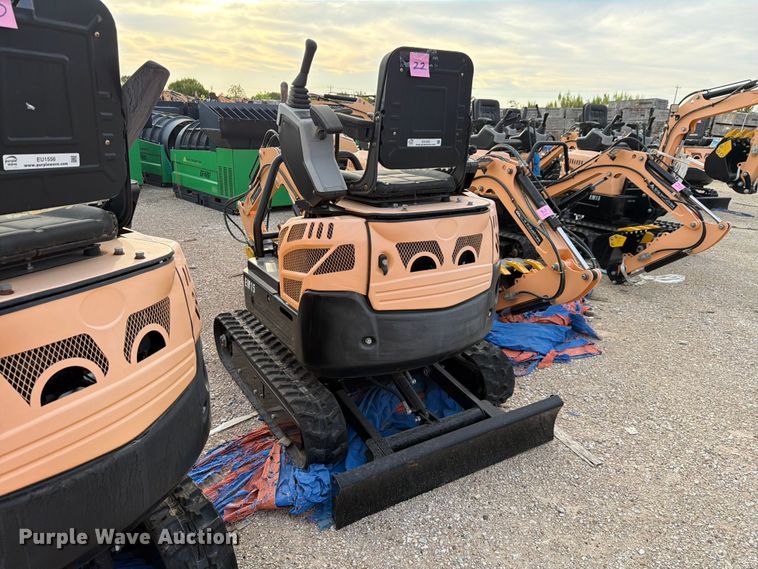 image for item EU1555 2024 Erie Industries EM15 mini excavator