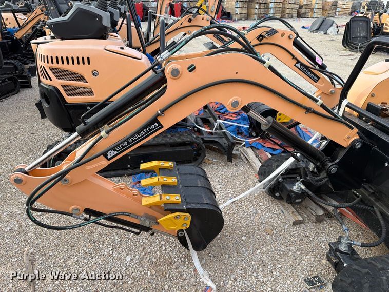 image for item EU1555 2024 Erie Industries EM15 mini excavator